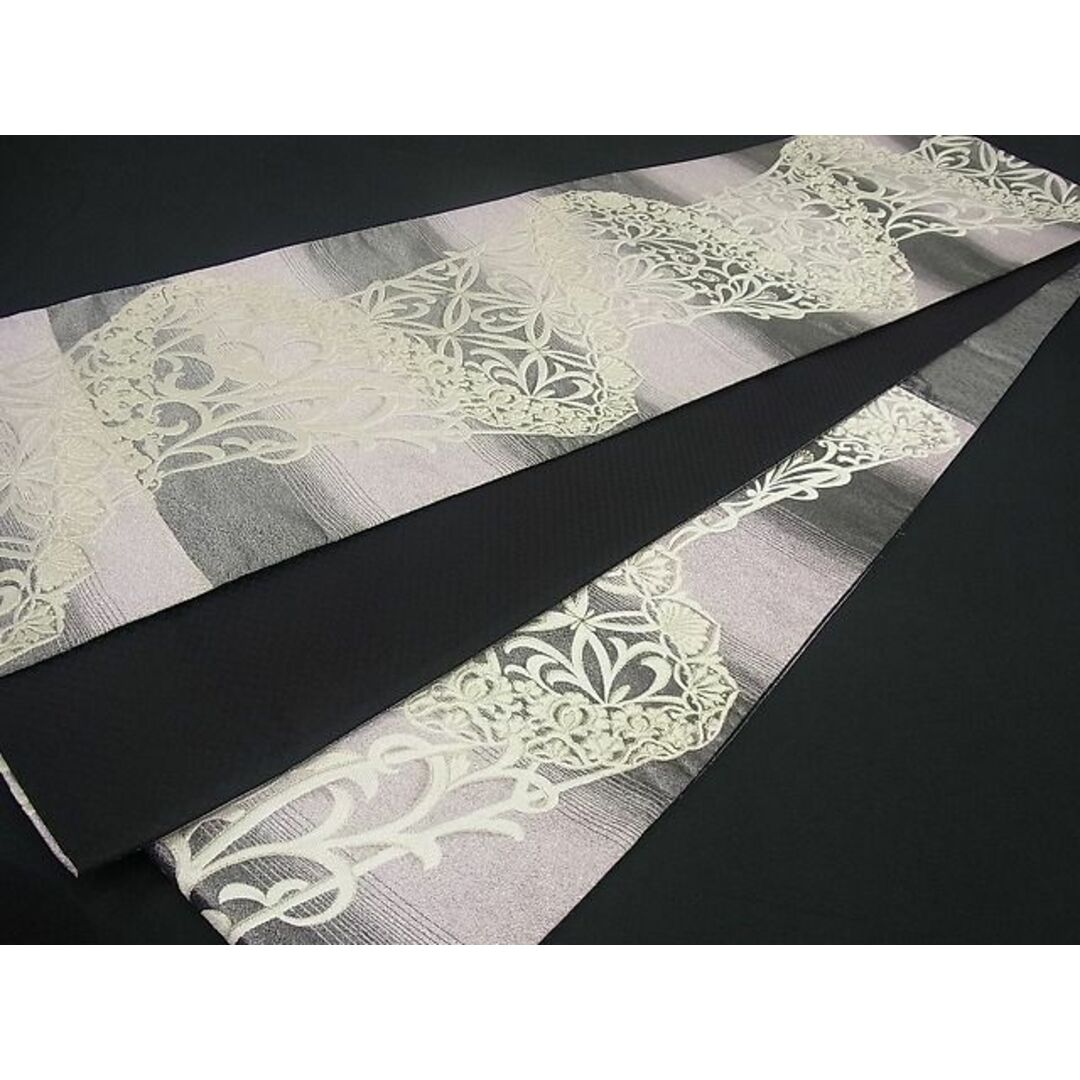 平和屋1□極上 西陣織 六通柄袋帯 秀麗流彩華文 金糸 逸品3s2423の通販