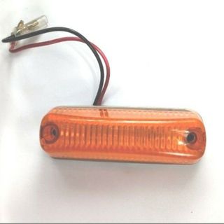 LED 車高灯 オレンジ　12V / 24V 兼用 １個　中古(汎用パーツ)