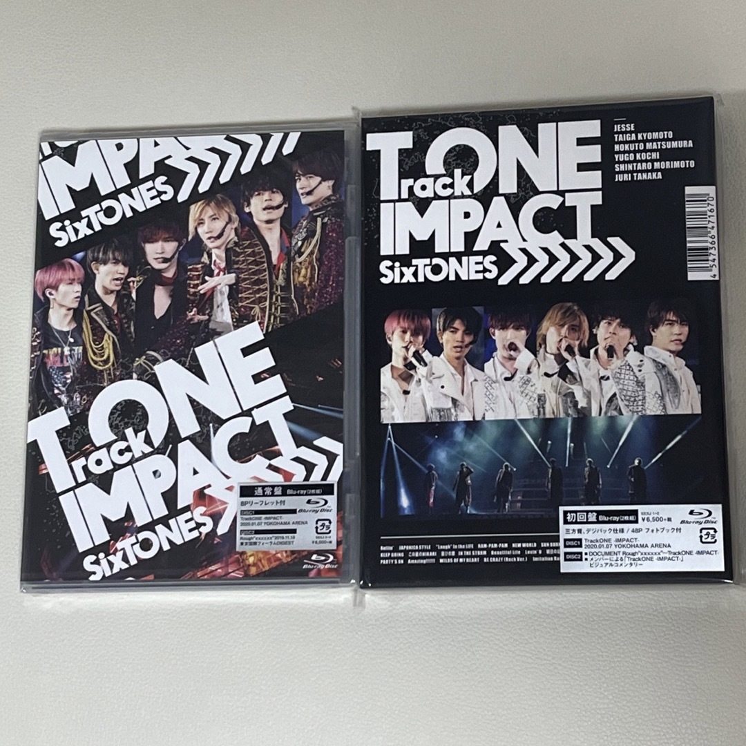 SixTONES TrackONE-IMPACT- 初回盤 通常盤 BluRay