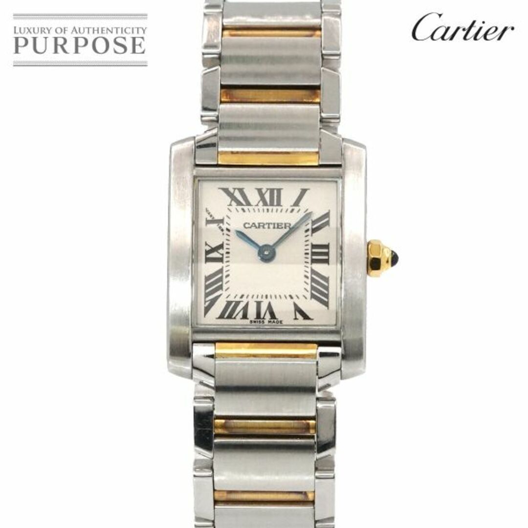 Cartier - カルティエ Cartier タンクフランセーズSM コンビ W51007Q4 ...