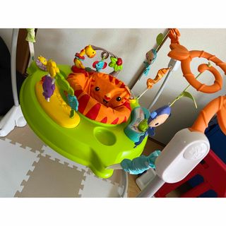 フィッシャープライス(Fisher-Price)の美品　レインフォレストジャンパルー(ベビージム)