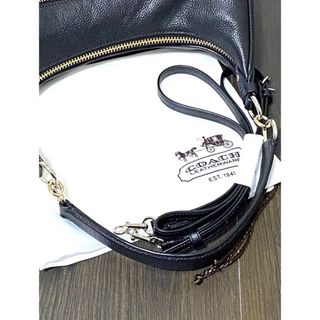 COACH - COACHハンドバッグ ショルダーバッグ 2Way 本革 ブラック 未