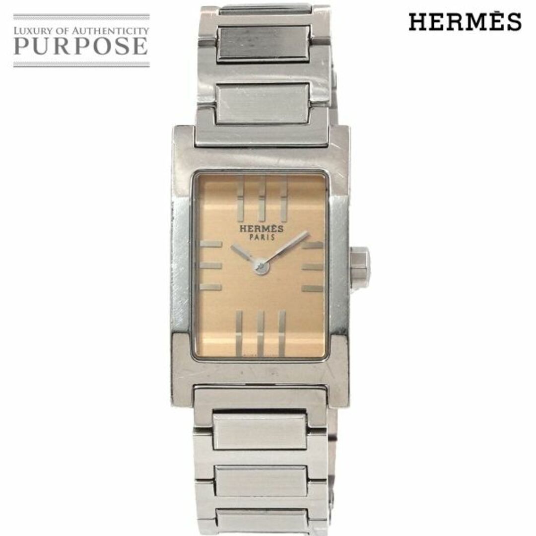Hermes(エルメス)のエルメス HERMES タンデム TA1 210 レディース 腕時計 オレンジ 文字盤 クォーツ ウォッチ Tandem VLP 90204928 レディースのファッション小物(腕時計)の商品写真