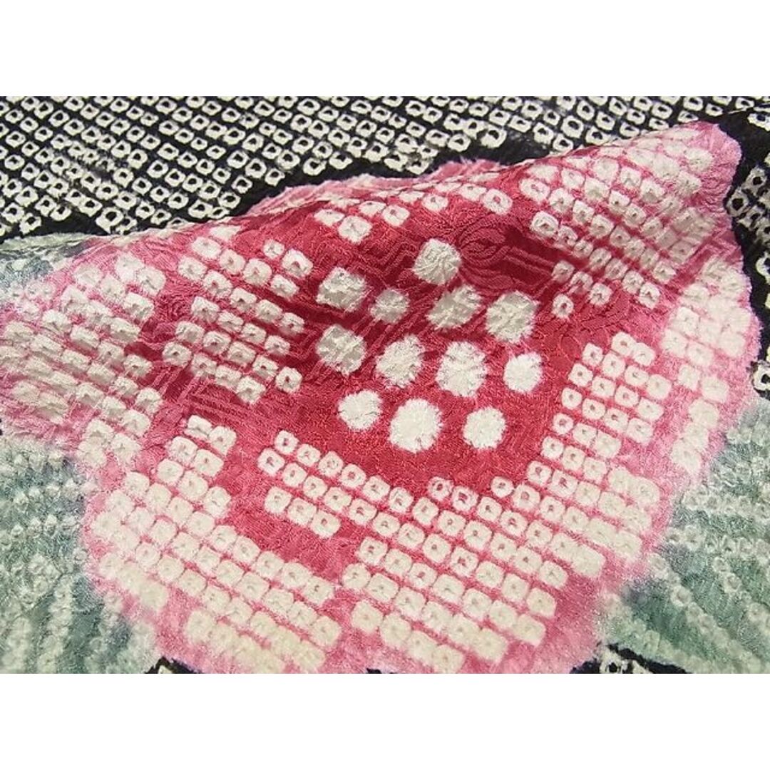 平和屋1■極上 名門 藤娘きぬたや・総絞り 振袖 箱付き 逸品 未使用s8114