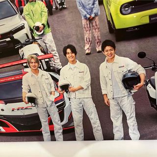 HONDAハート ポスター キンプリ 平野紫耀 髙橋海人 岸優太の通販 by ...