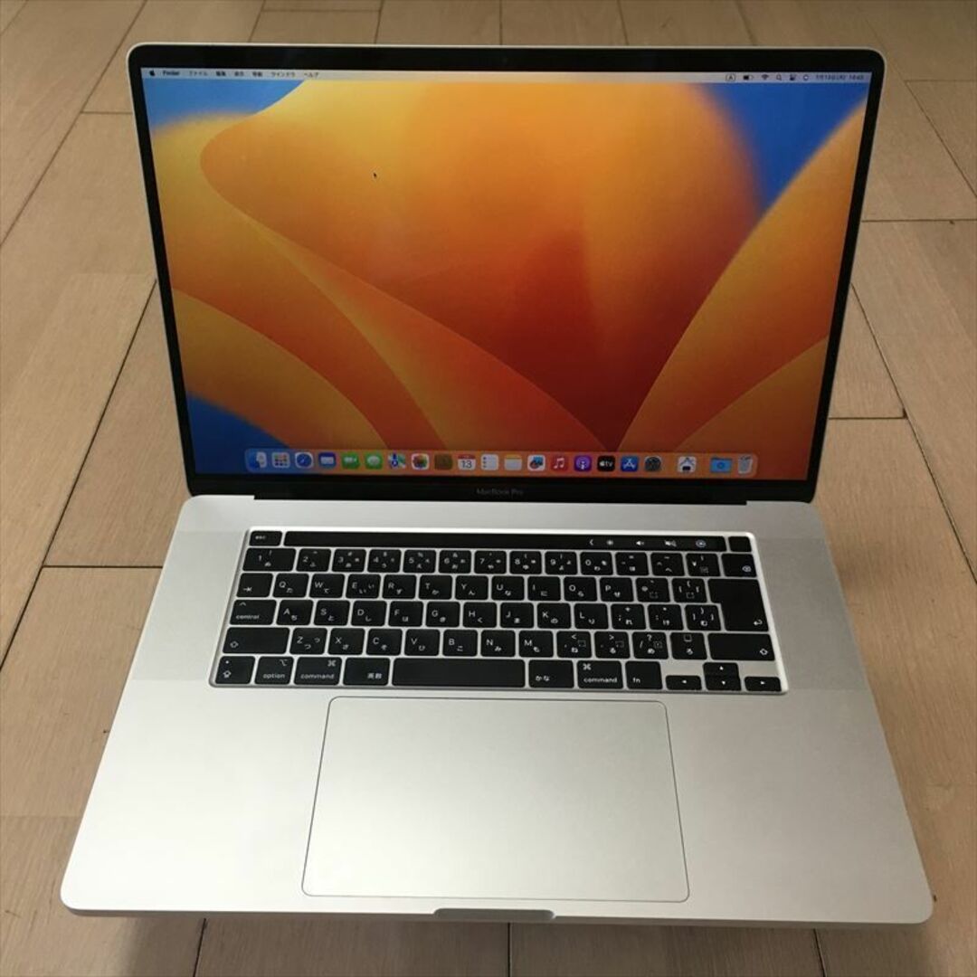 079）MacBook Pro 16インチ 2019 Core i9-2TB商品名