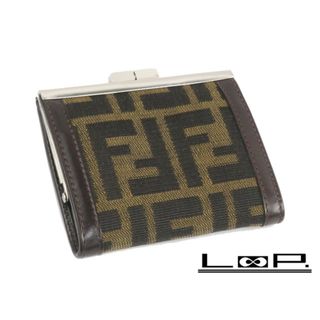 美品 希少 フェンディ FENDI がま口小銭入れ