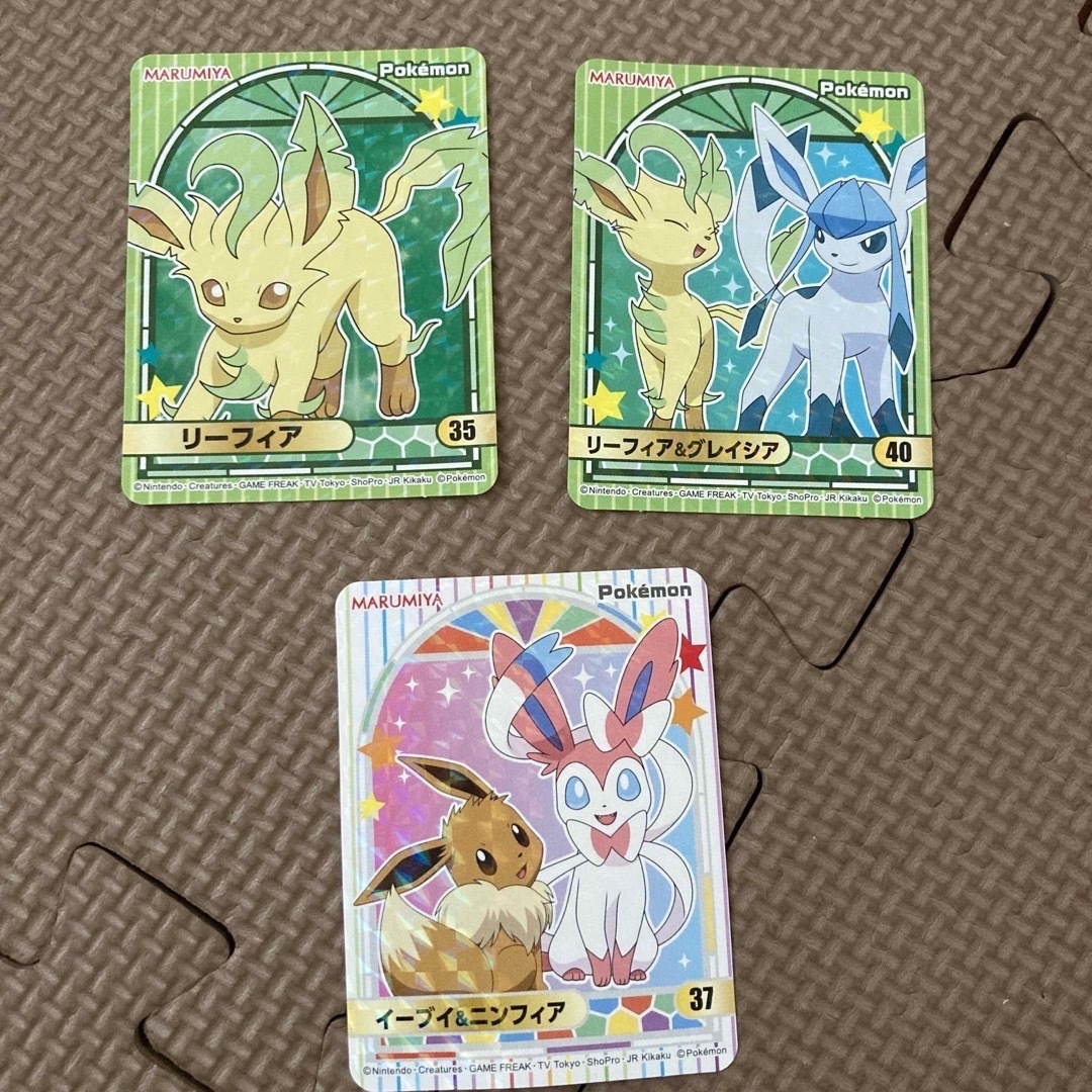 ポケモン - 【ポケモンカレー】リーフィア、グレイシア ポケモン - 【ポケモンカレー】リーフィア、グレイシア
