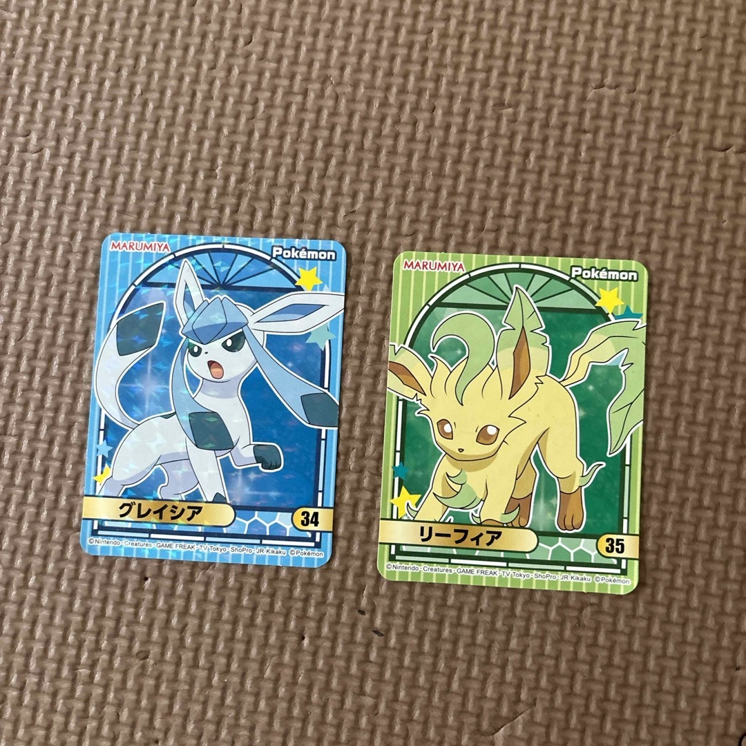 ポケモン - 【ポケモンカレー】リーフィア、グレイシア ポケモン - 【ポケモンカレー】リーフィア、グレイシア