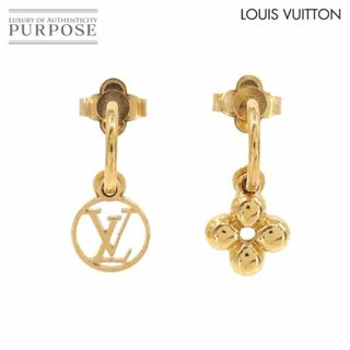 ルイヴィトン(LOUIS VUITTON)のルイ ヴィトン LOUIS VUITTON ピアス ブルーミング LV サークル モノグラム フラワー ゴールド M64859 VLP 90199701(ピアス)