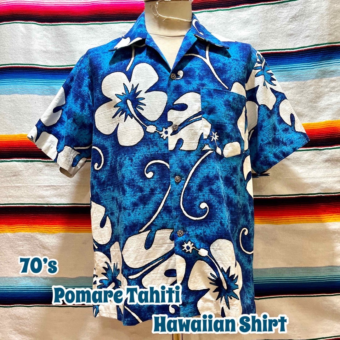 70’s Pomare Tahiti ハワイアンシャツ