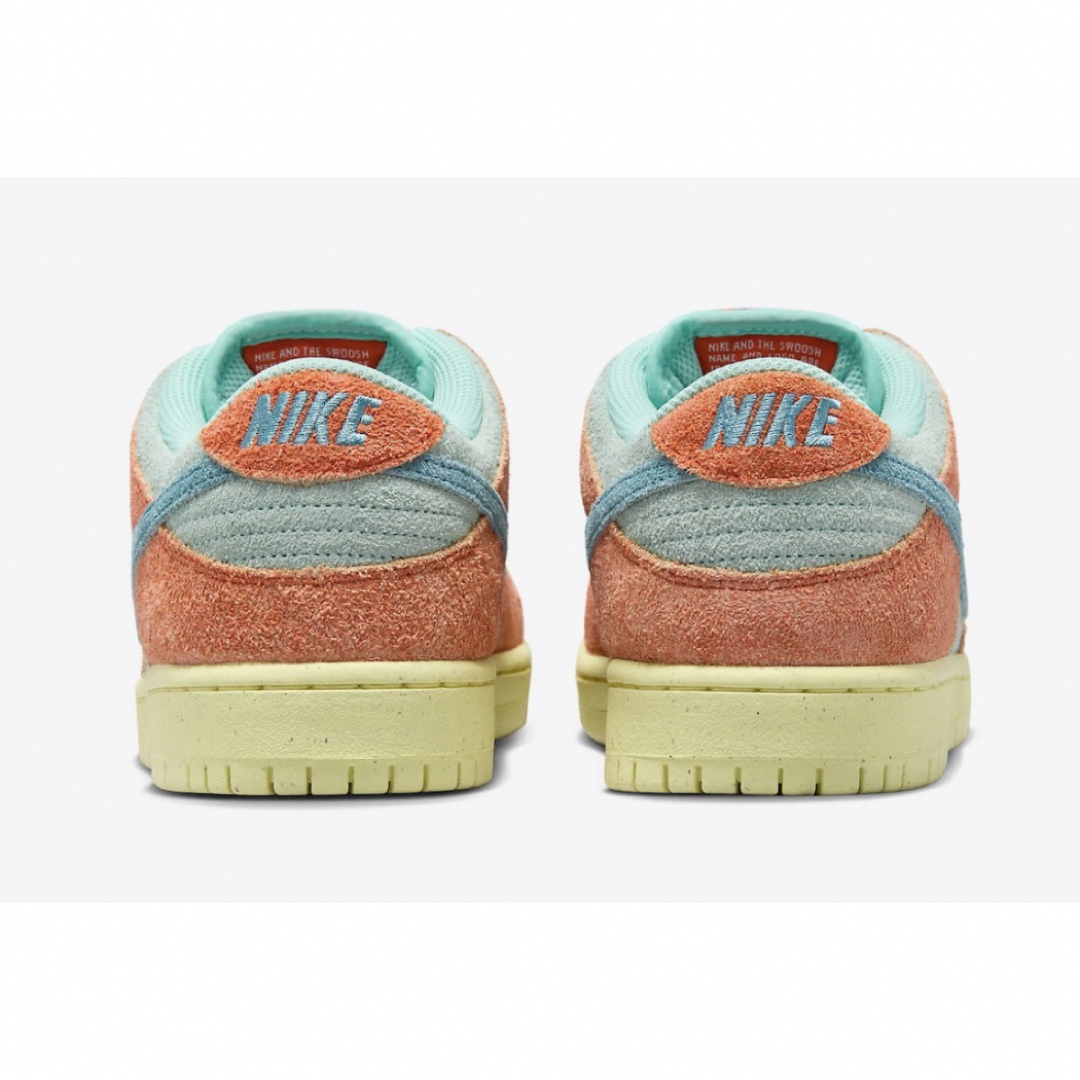 Nike SB Dunk Low Orange and Noise Aqua