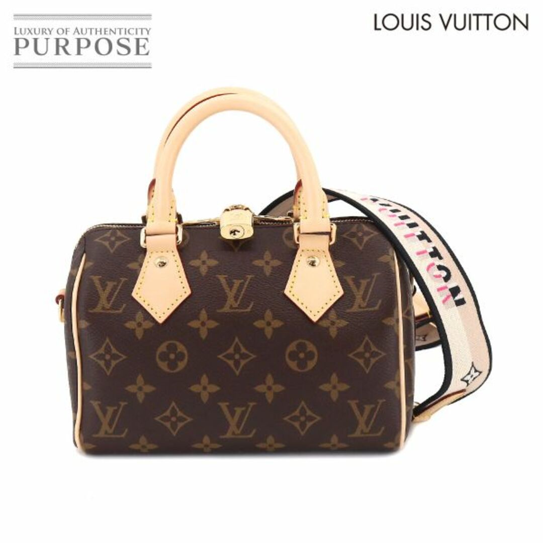 未使用 展示品 ルイ ヴィトン LOUIS VUITTON モノグラム スピーディ バンドリエール 20 2way ハンド ショルダー バッグ M46234 VLP 90204156