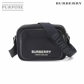 バーバリー(BURBERRY)の未使用 展示品 バーバリー BURBERRY パディ ショルダー バッグ ナイロン レザー ブラック 80490941 シルバー 金具 VLP 90204319(ショルダーバッグ)