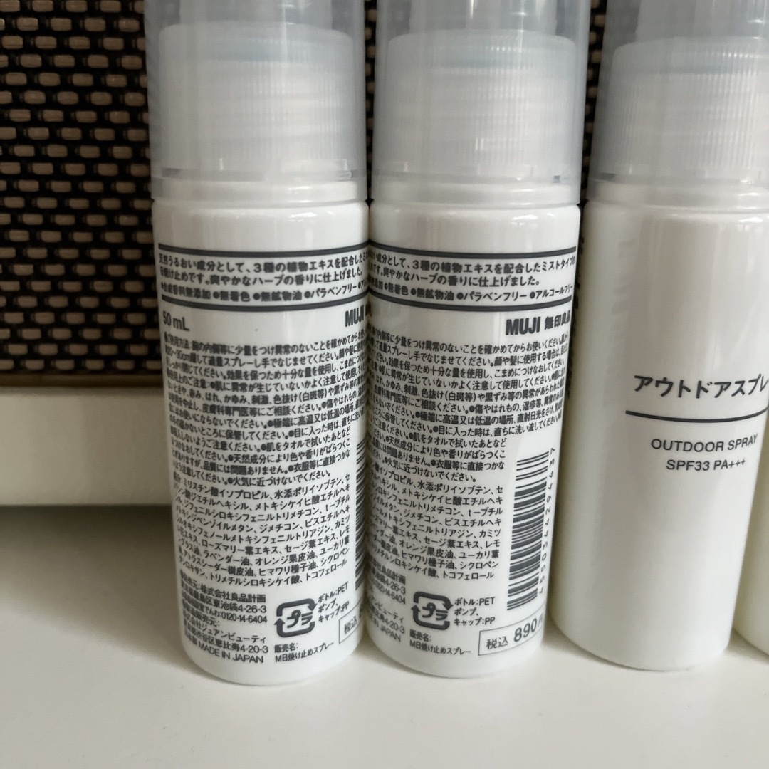 MUJI (無印良品)(ムジルシリョウヒン)の無印良品 アウトドアスプレー SPF33 PA＋＋＋ 50mL コスメ/美容のボディケア(日焼け止め/サンオイル)の商品写真