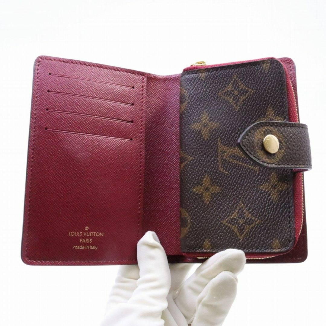 Louis Vuitton 極美品 モノグラム ジュリエット 折り財布 ヴィトン