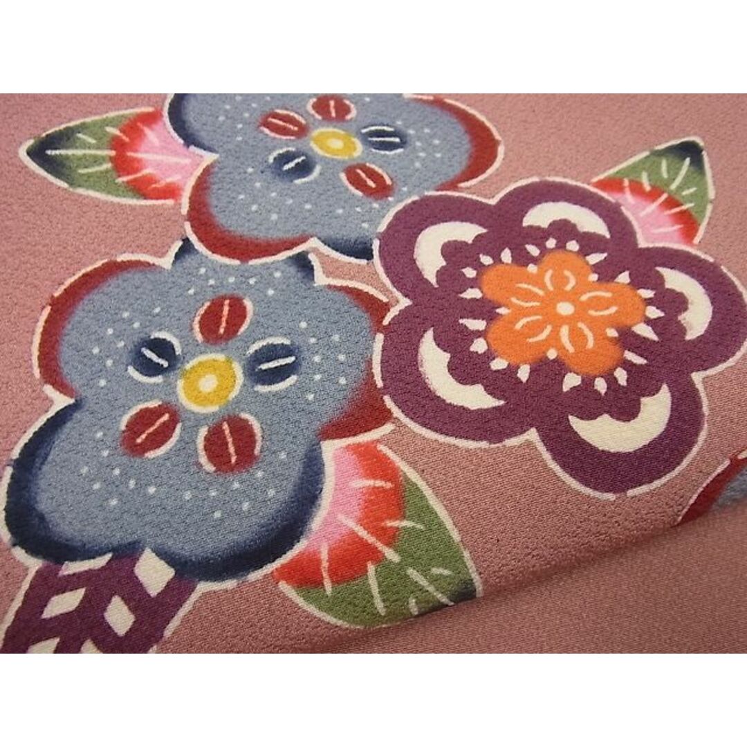 平和屋1□極上 九寸名古屋帯 本場琉球紅型 舞花文 逸品3s2338の通販 by