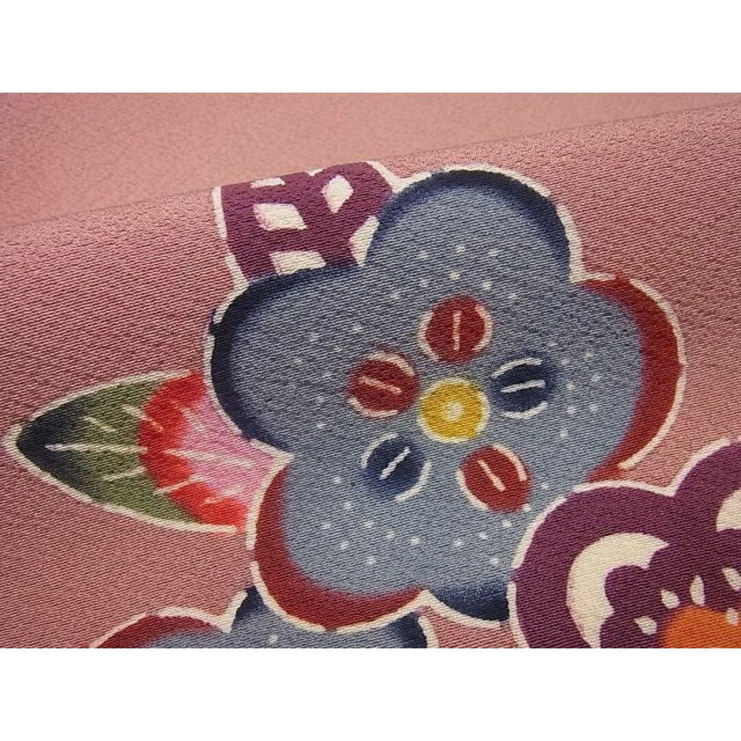 平和屋1□極上 九寸名古屋帯 本場琉球紅型 舞花文 逸品3s2338の通販 by