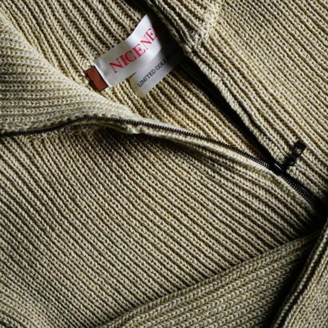 21ss NICENESS ALBERT WILD SILK 極美品 L-