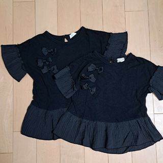 姉妹お揃い　トップスセット(Tシャツ/カットソー)