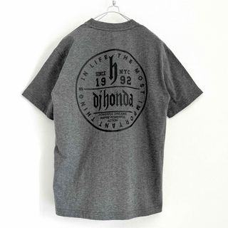 ディージェイホンダ(dj honda)の新品・未使用　DJhond ディージェイホンプリントtシャツ ロゴtシャツ(Tシャツ/カットソー(半袖/袖なし))