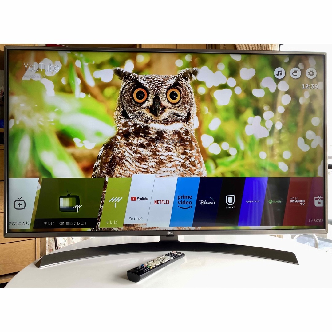 LG Electronics - 49-10【 4K.動画アプリ】LG 49インチ液晶テレビ