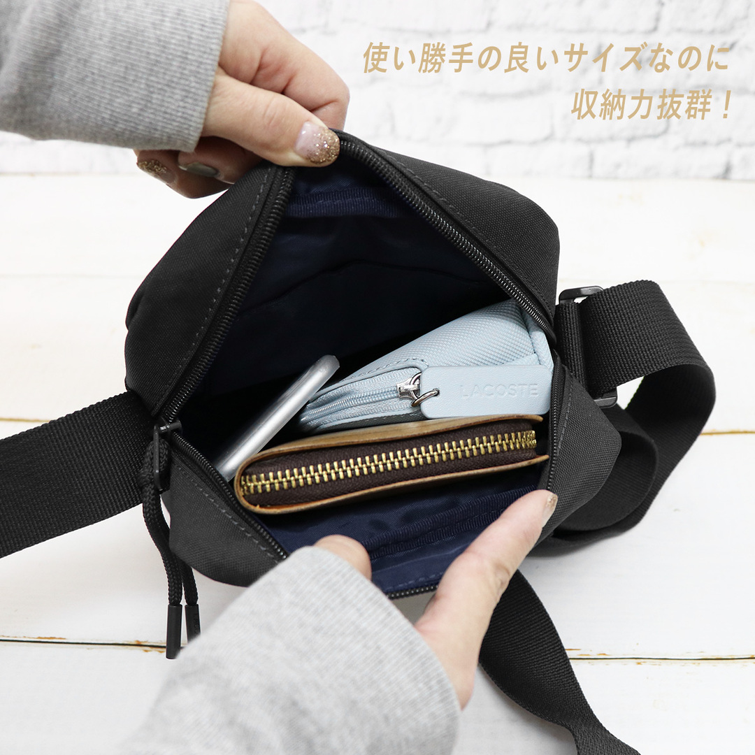 LACOSTE - 【ラッピング無料】LACOSTE ラコステ バッグ カメラバッグ