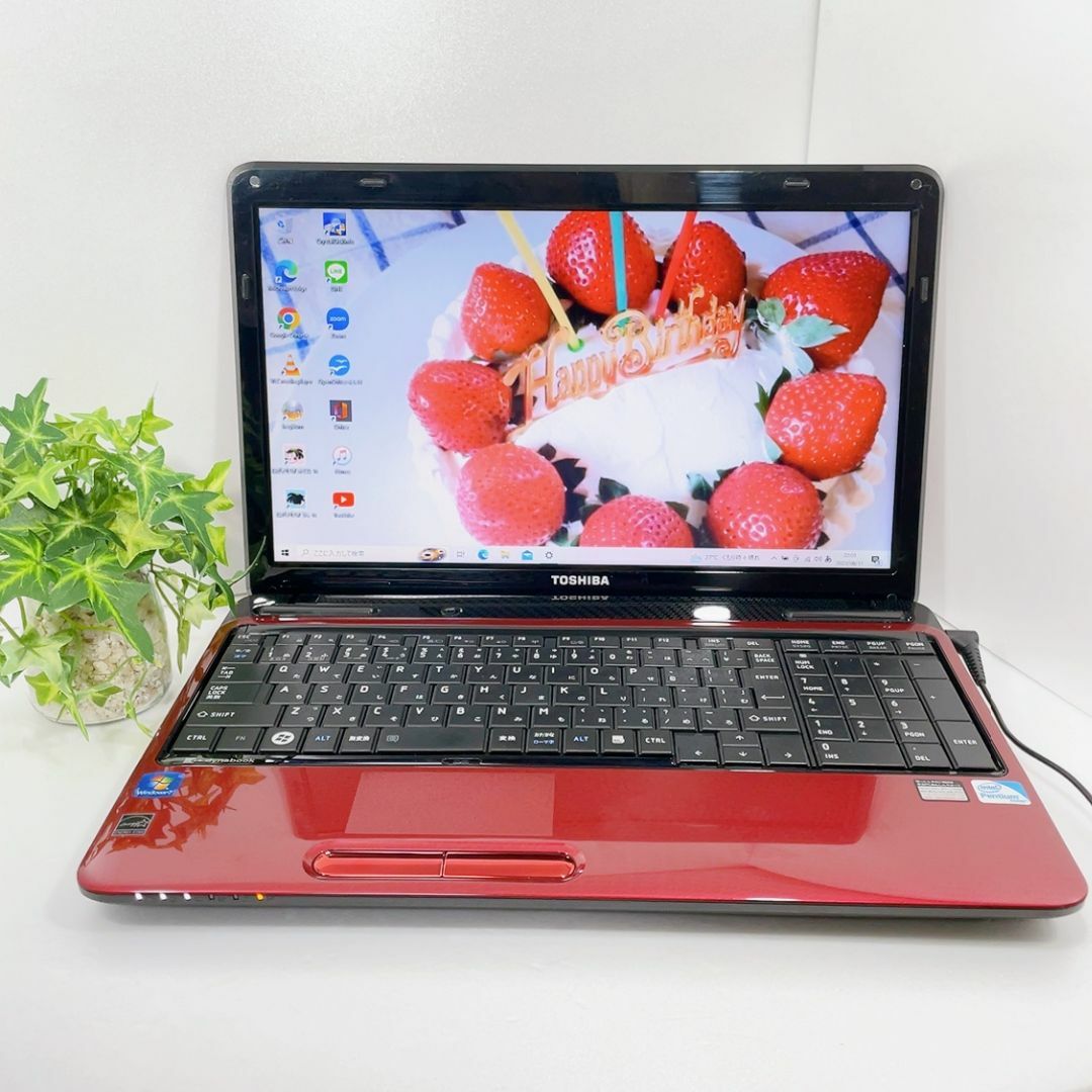 初心者向け】✨写真をたっぷり保存!大容量750GB✨カメラ付ノート