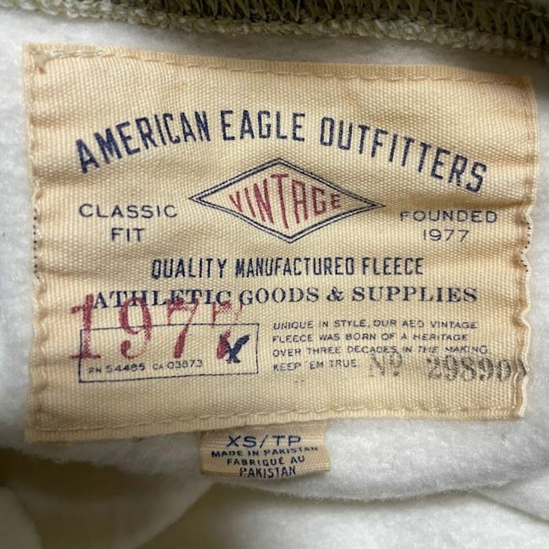 American Eagle(アメリカンイーグル)のAMERICAN EAGLE 裏起毛 プルオーバーパーカー ユニセックス メンズのトップス(パーカー)の商品写真