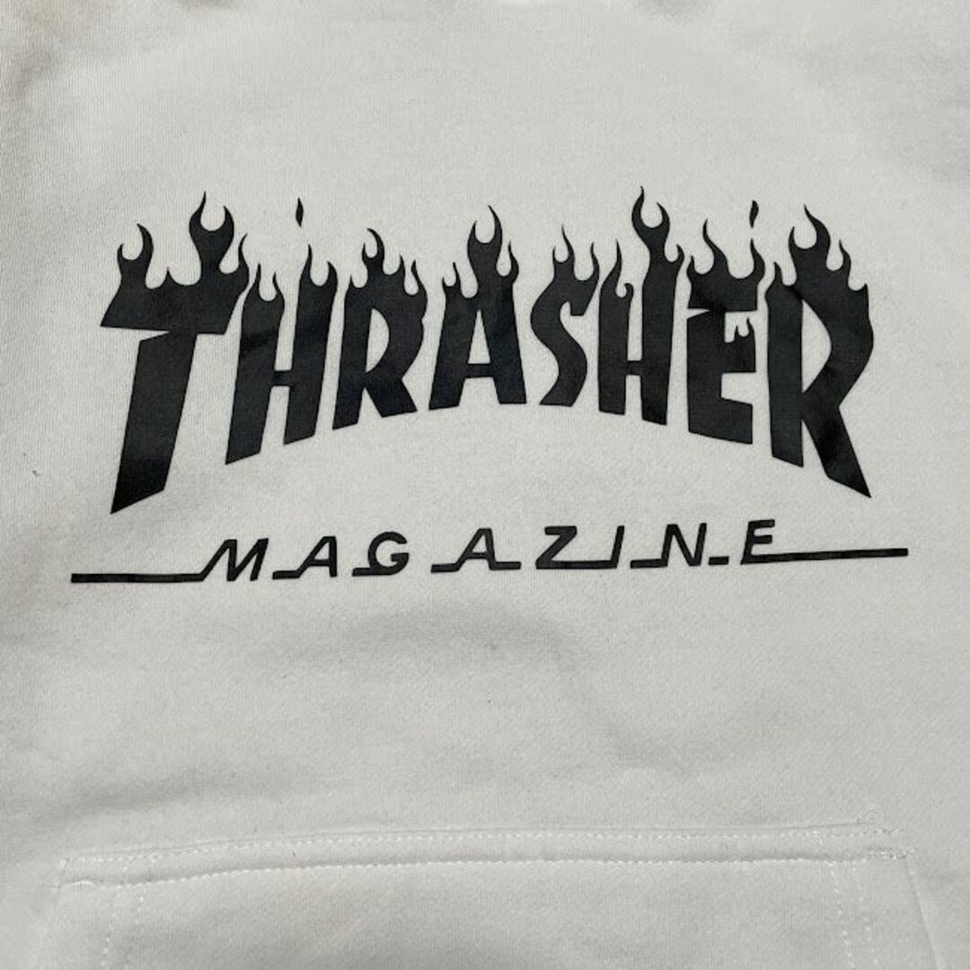 THRASHER ファイヤーフレーム プルオーバーパーカー スケーター パンク