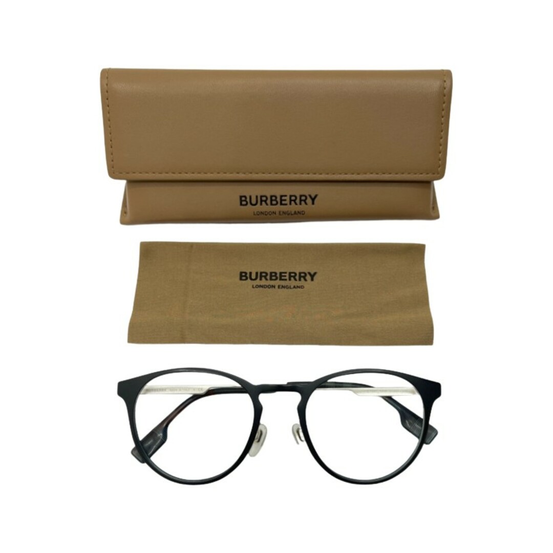 ◆◆BURBERRY バーバリー アイウェア 眼鏡フレーム　51□21　145 B 1360 1005 ブラック | フリマアプリ ラクマ
