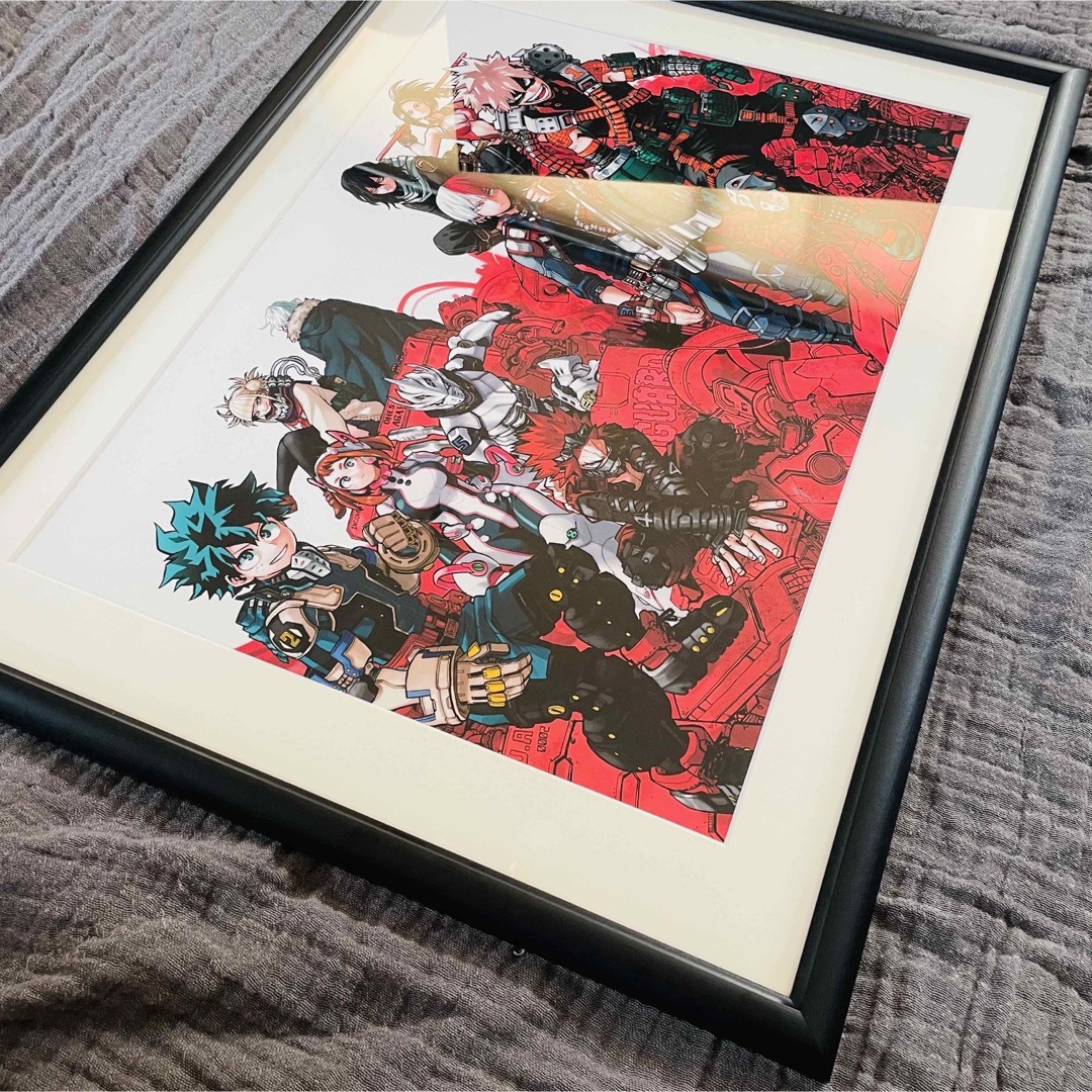 僕のヒーローアカデミア 高級複製原画 第5回キャラクター人気投票記念