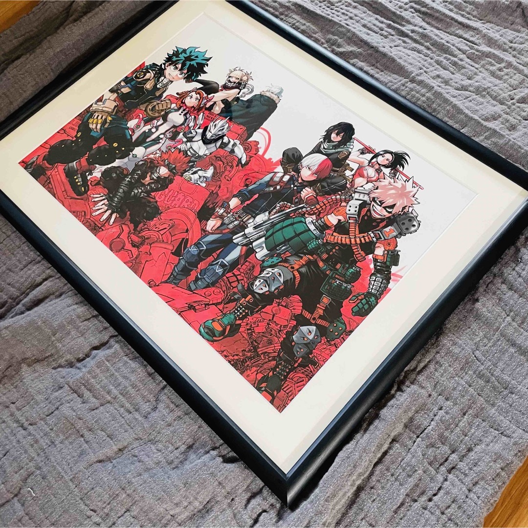 僕のヒーローアカデミア 高級複製原画 第5回キャラクター人気投票記念