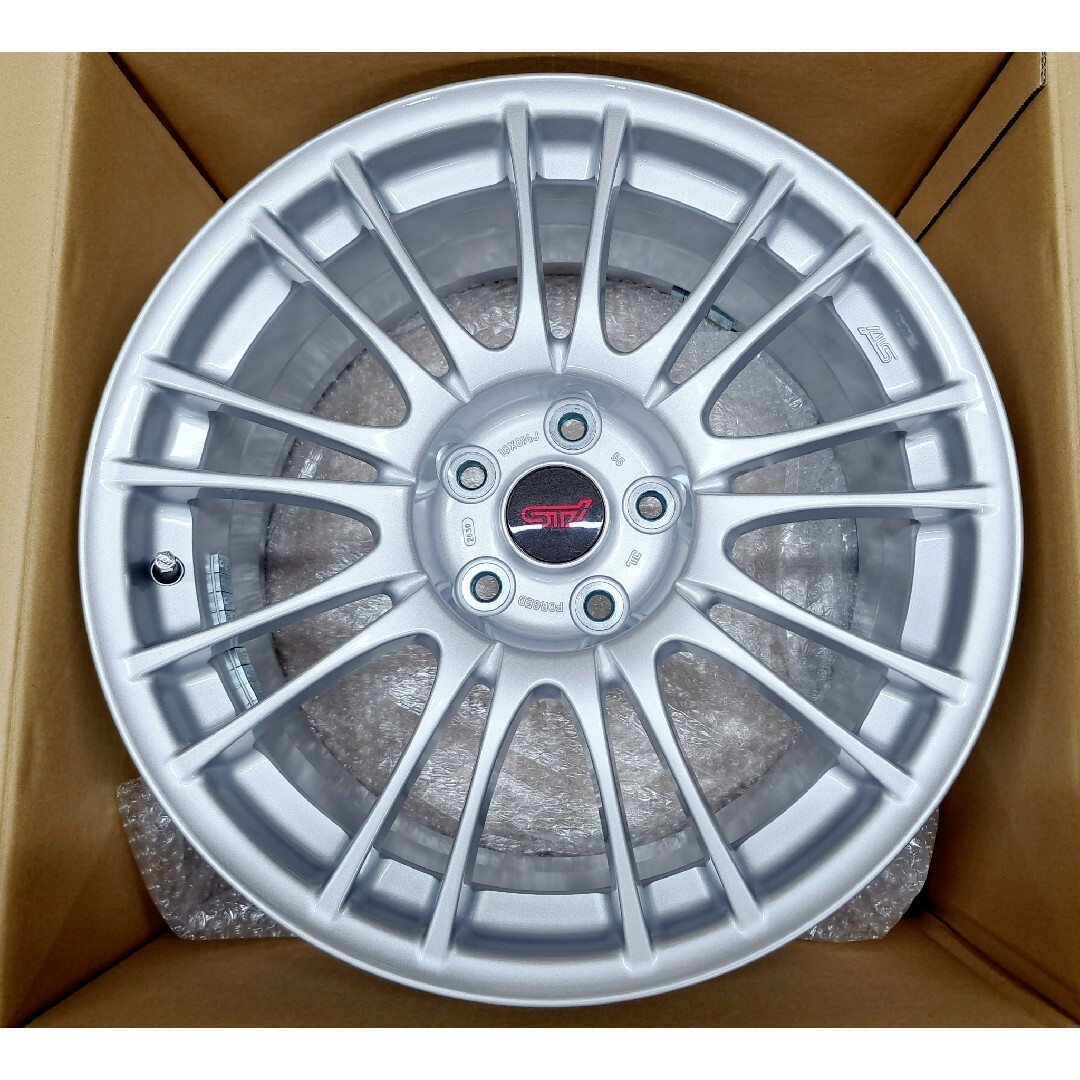 【新品】スバル WRX STI 純正 BBS ホイール 114.3 8.5J