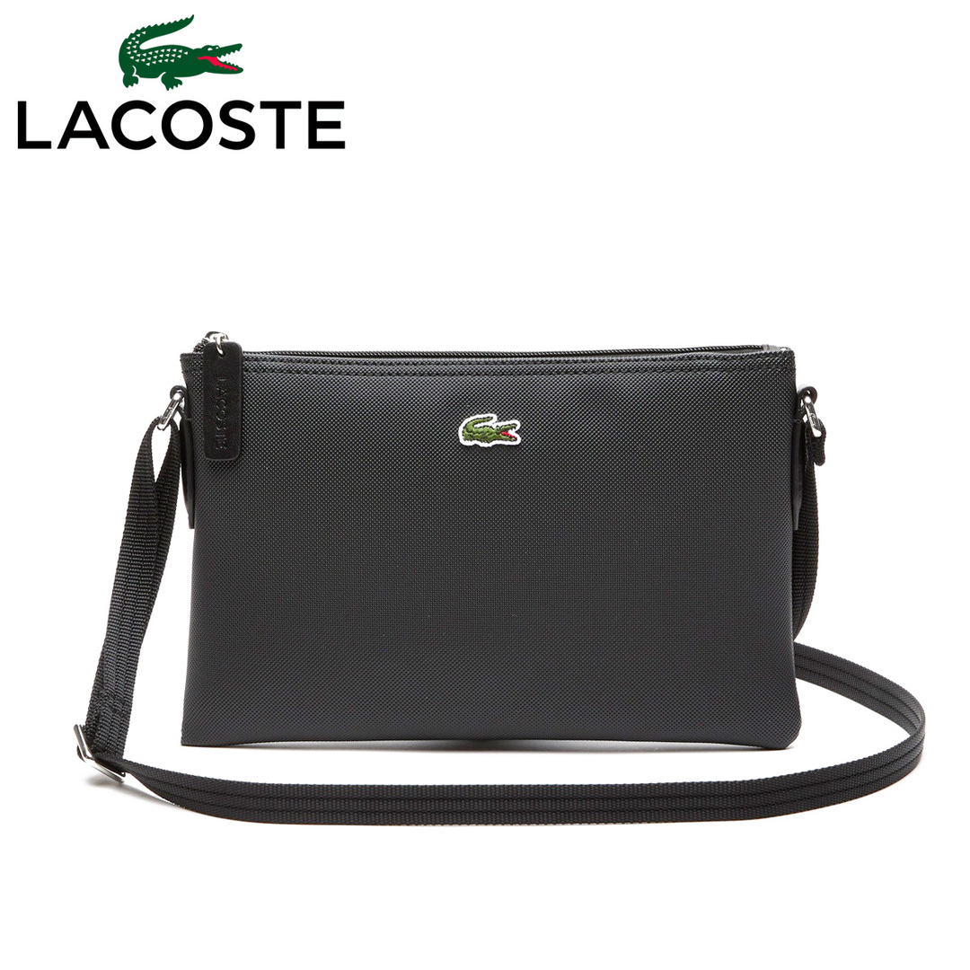 LACOSTE - LACOSTE ラコステ ショルダー クロスボディ バッグ フラット