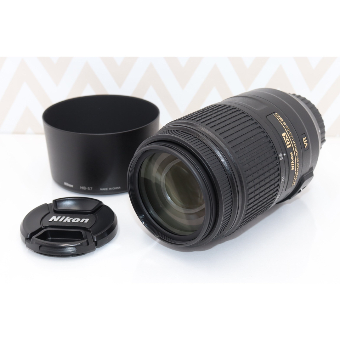 ⭐️望遠レンズ⭐️Nikon ニコン AF-S 55-300mm⭐️-