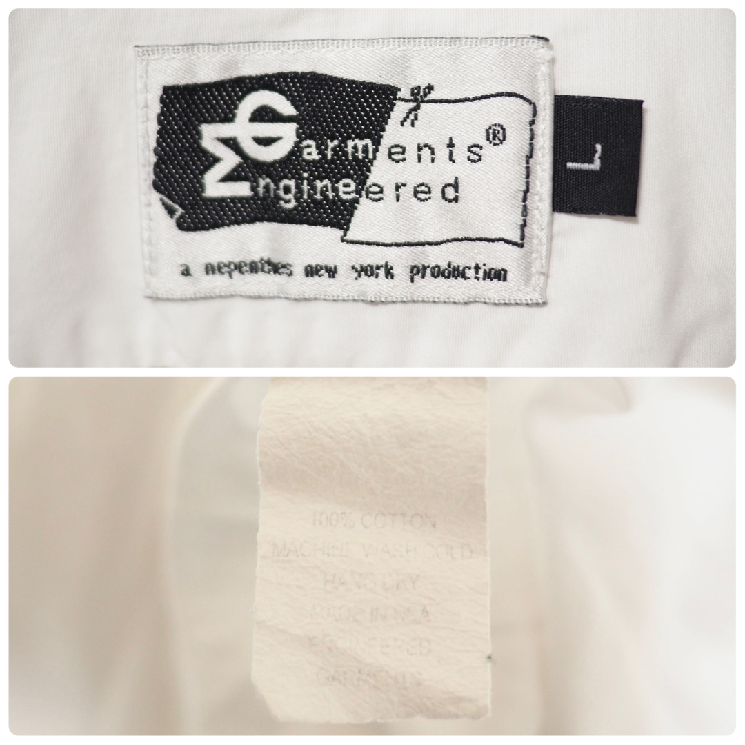 E.G. 19th Century B.D. Shirt-White/L 8