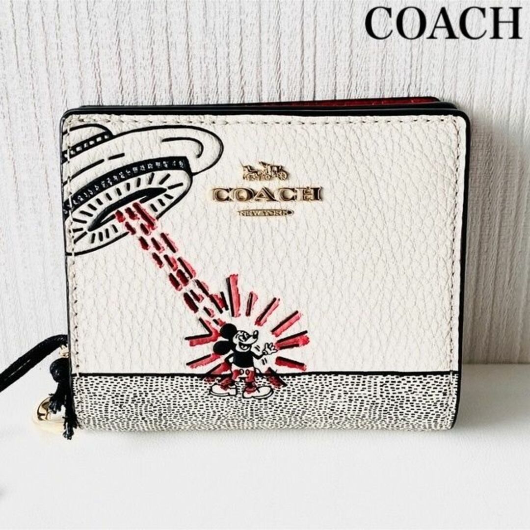 COACH - ☆１点限り☆コーチCOACH × キースヘリング 折財布 女性