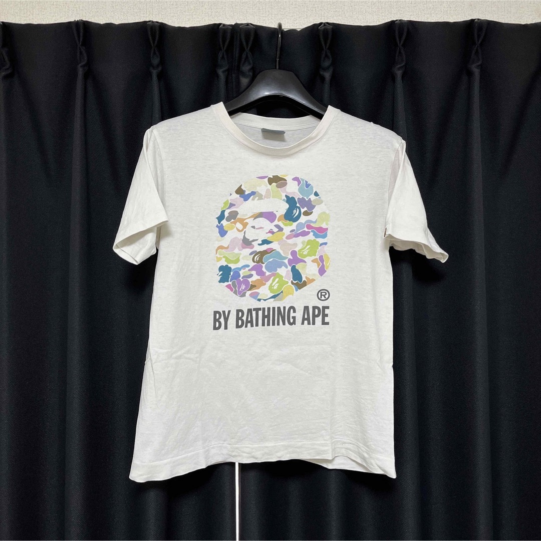 A BATHING APE(アベイシングエイプ)のA BATHING APE BAPE エイプ Tシャツ S メンズ レディース メンズのトップス(Tシャツ/カットソー(半袖/袖なし))の商品写真