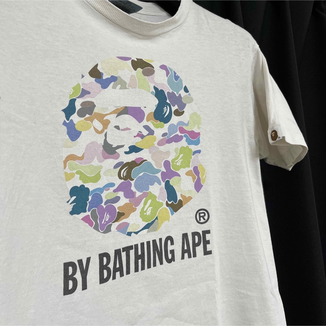 A BATHING APE(アベイシングエイプ)のA BATHING APE BAPE エイプ Tシャツ S メンズ レディース メンズのトップス(Tシャツ/カットソー(半袖/袖なし))の商品写真