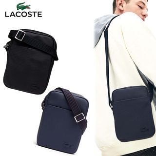 Lacoste Unisex Zip Crossover Bag Beige NH4102NE-L37