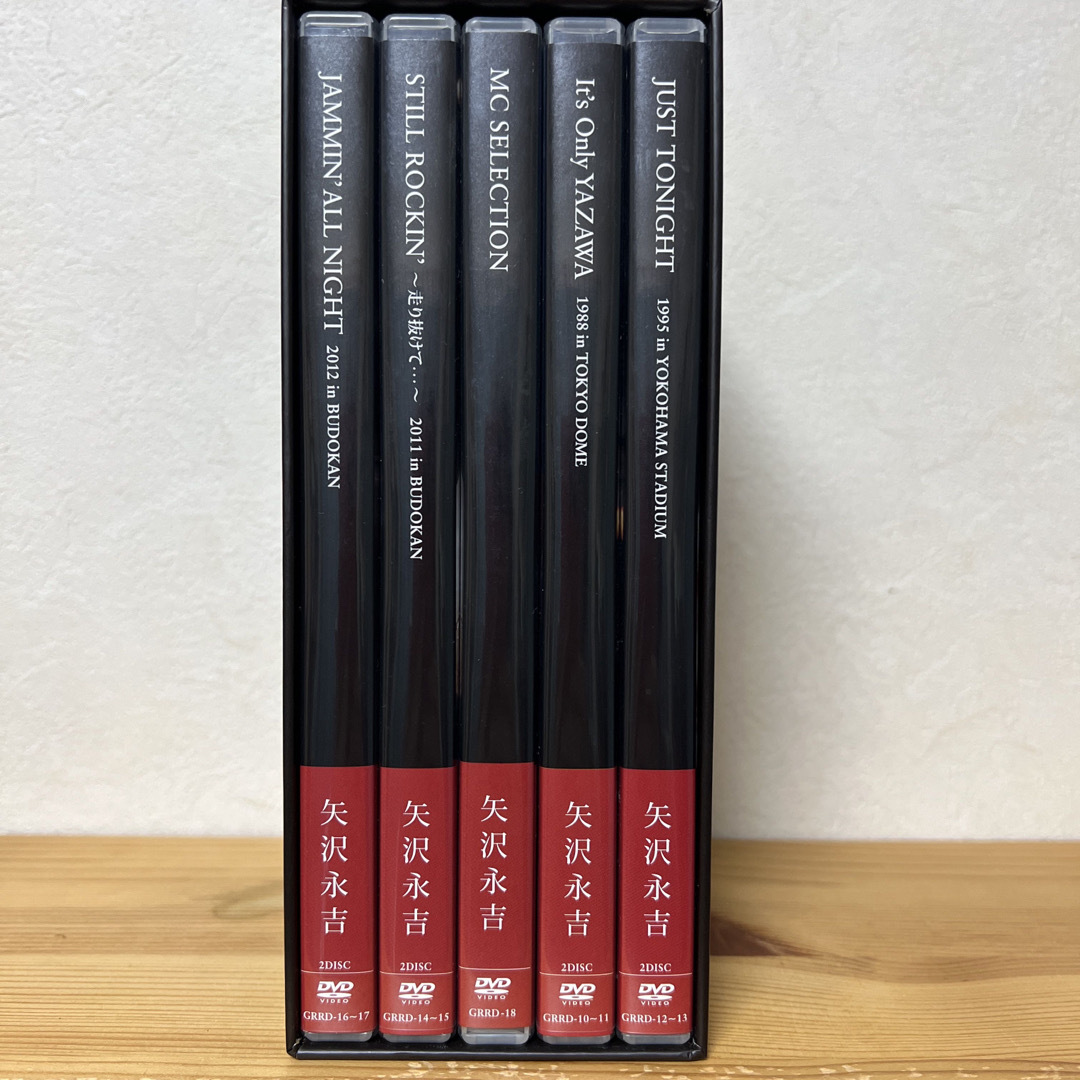 専用　矢沢永吉　TREASURE BOX  DVD5セット 1