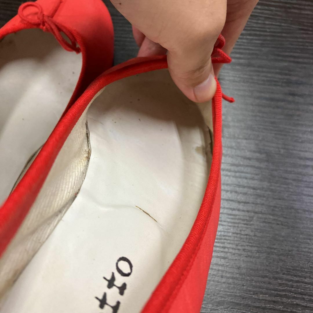 repetto(レペット)のレペット バレエシューズ パンプス　フラットシューズ　レザー　古着女子 レディースの靴/シューズ(ハイヒール/パンプス)の商品写真