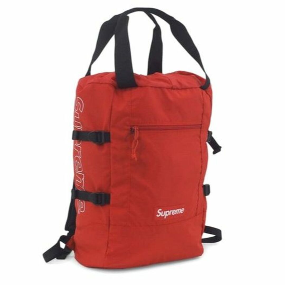 supreme Tote Backpack シュプリーム バック 赤