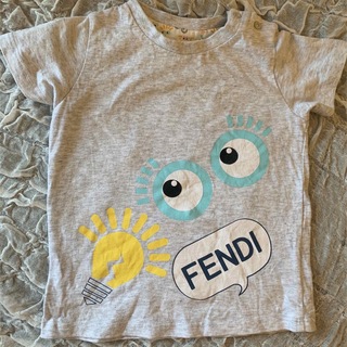 フェンディ(FENDI)の美品　フェンディ　キッズ　Tシャツ　90センチ(Tシャツ/カットソー)