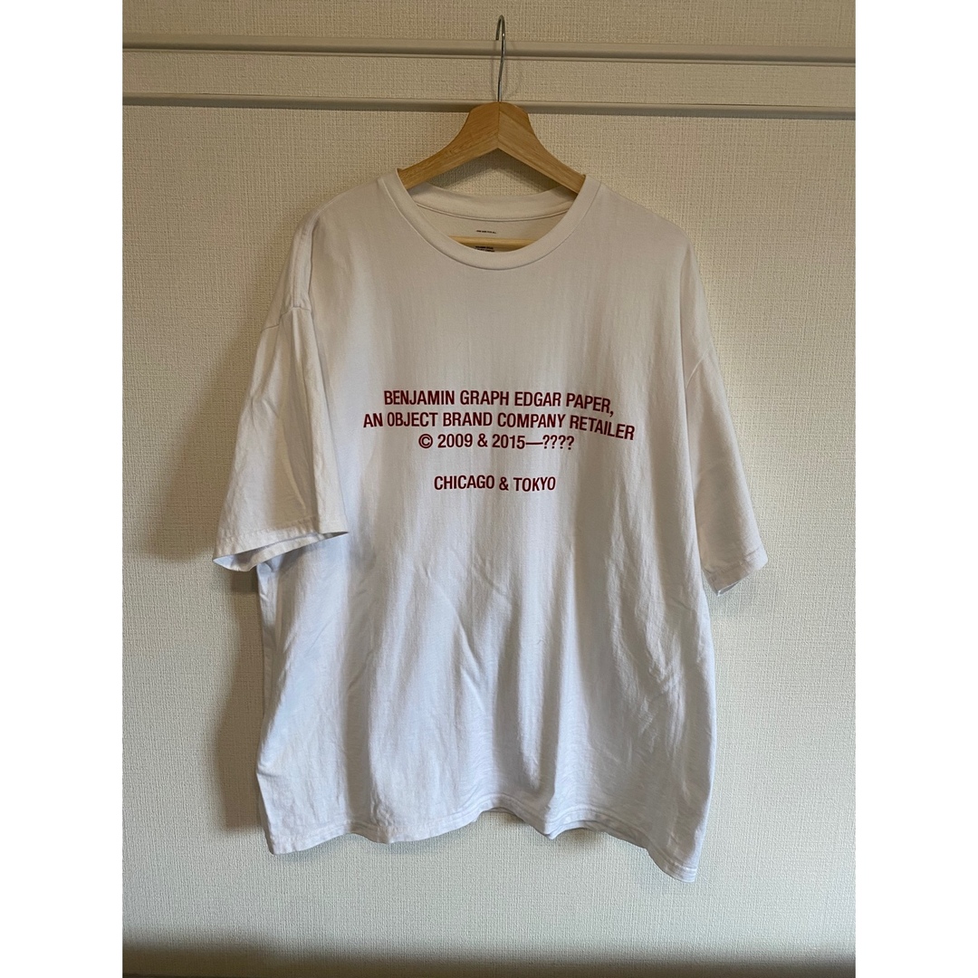 Graphpaper - graphpaper×benjamin edgar Tシャツ グラフペーパーの