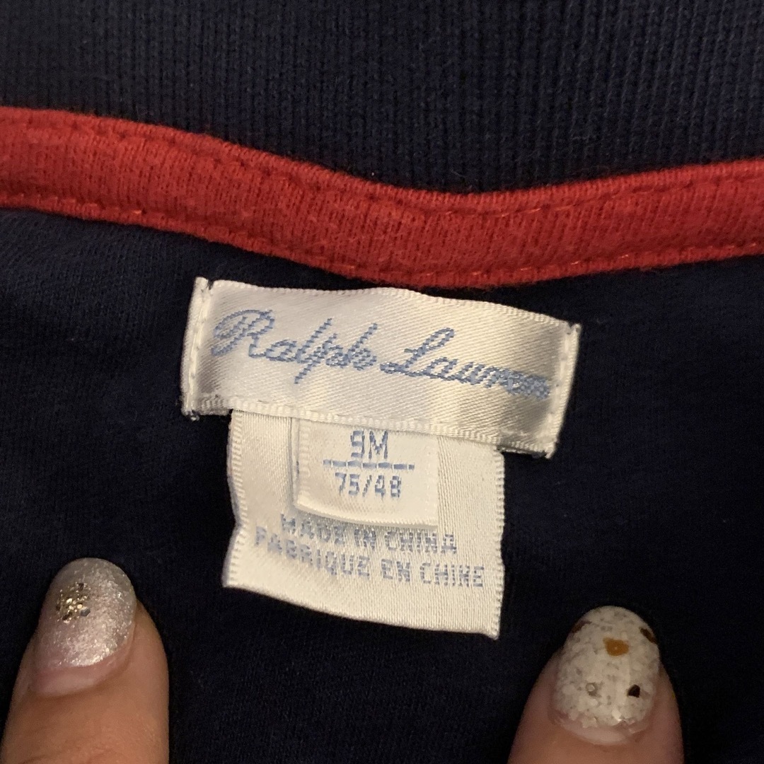 Ralph Lauren(ラルフローレン)の美品　75㎝　ロンパース　9m  ラルフローレン 男の子 キッズ/ベビー/マタニティのベビー服(~85cm)(ロンパース)の商品写真