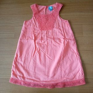 ベビーギャップ(babyGAP)のbaby　Gap　size90　オレンジ色系ワンピース(ワンピース)