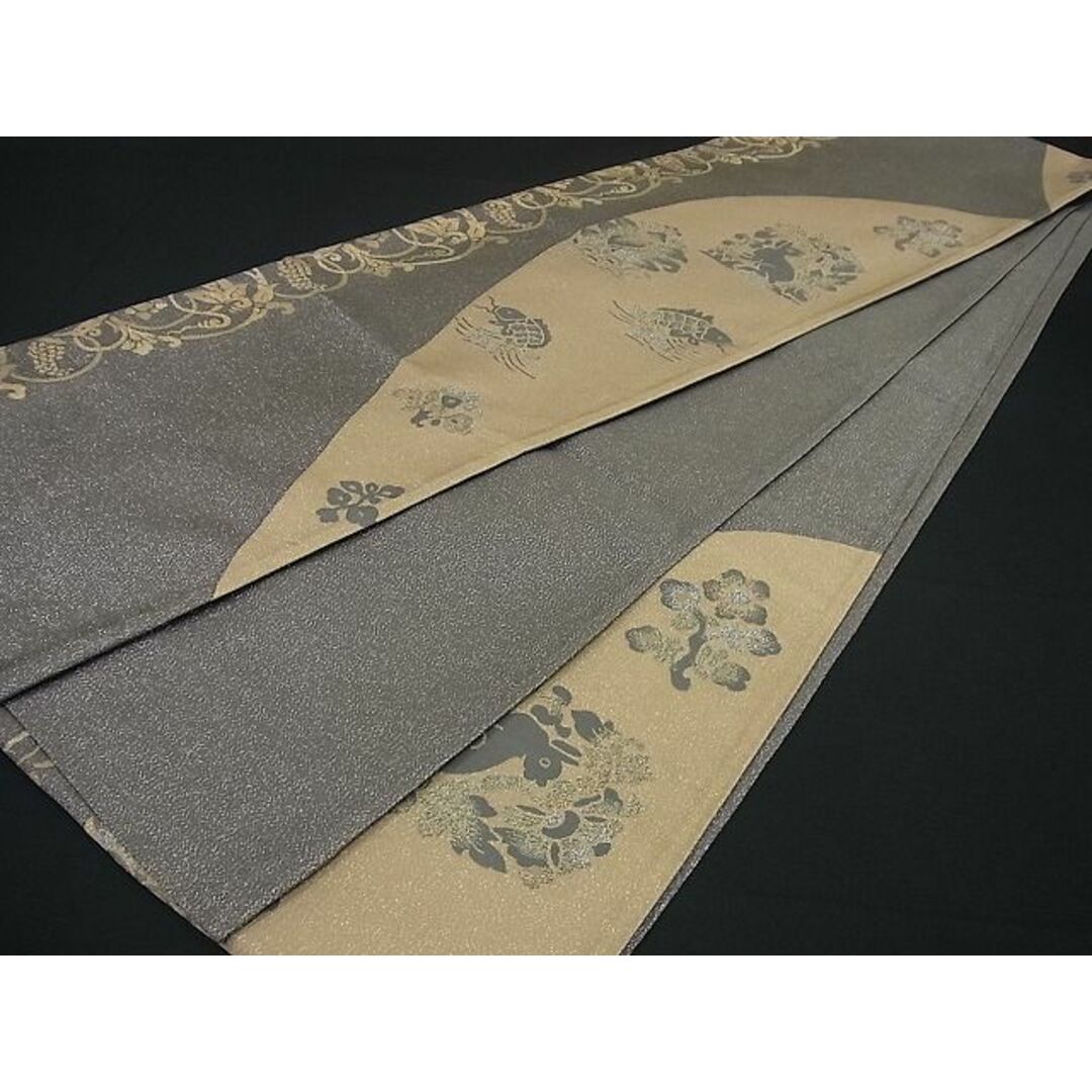 平和屋1□極上 六通柄袋帯 綴れ 名物裂 金銀糸 逸品3s2815の通販 by