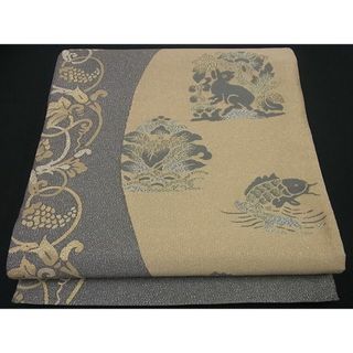 平和屋1□極上 六通柄袋帯 綴れ 名物裂 金銀糸 逸品3s2815の通販 by